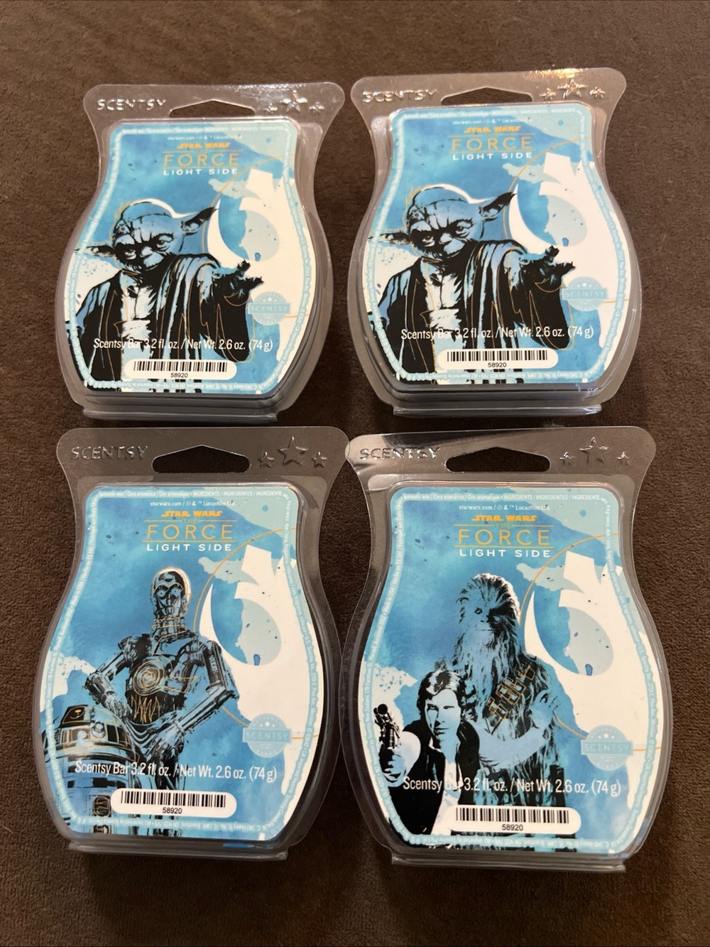 Scentsy Star Wars The Light Side Wax Bar (4 Bars)